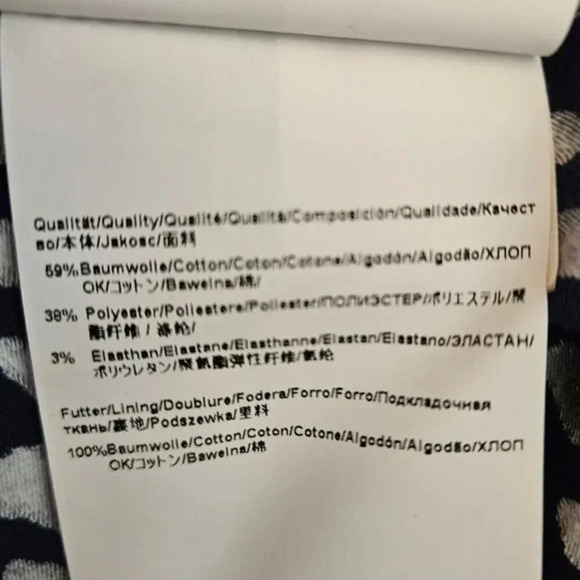 Hugo Boss Women's Printed Cotton Blended Sleeveless Mini Classy Mini Dress Sz 6. - Picture 16 of 16